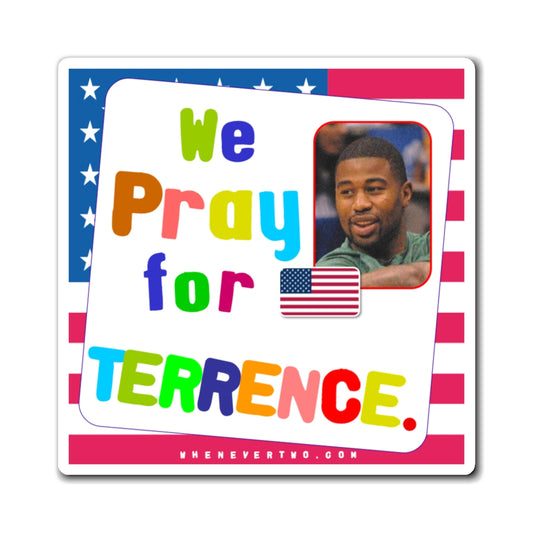 Terrence K. Williams - We The People - Noah's Rainbow Magnet - 3'' - [166]