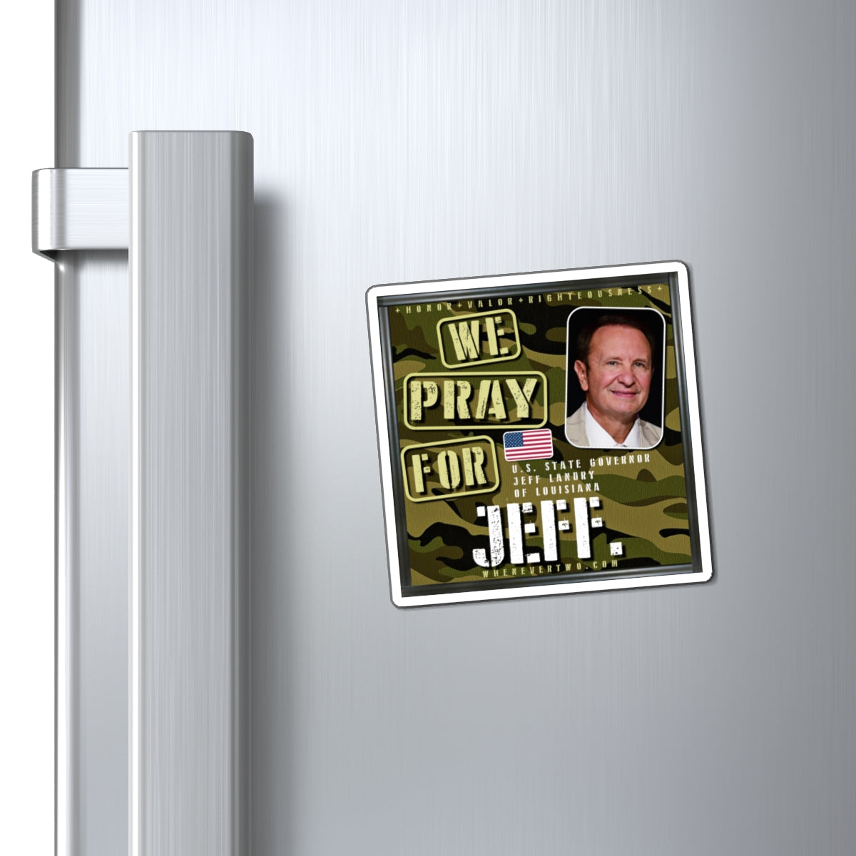 Jeff Landry - State Executive Governor Louisiana - The Man Cave Magnet - 3'' - [282]