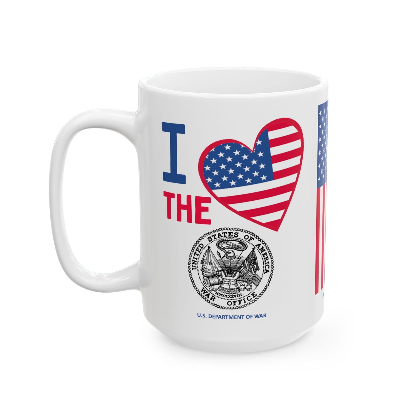 War - Cabinet - I Love -  Mug - 15 oz