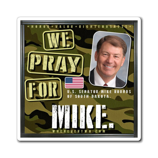 Mike Rounds - Legislative Senator South Dakota - The Man Cave Magnet - 3'' - [254]