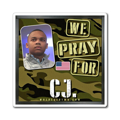 CJ Pearson - We The People - The Man Cave Magnet - 3'' - [21]
