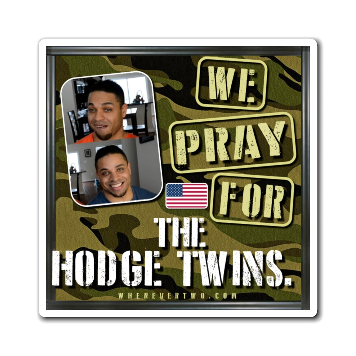 Hodgetwins - We The People - The Man Cave Magnet - 3'' - [152]