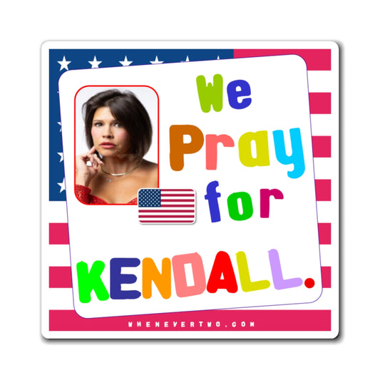 Kendall Bailey - We The People - Noah's Rainbow Magnet - 3'' - [190]