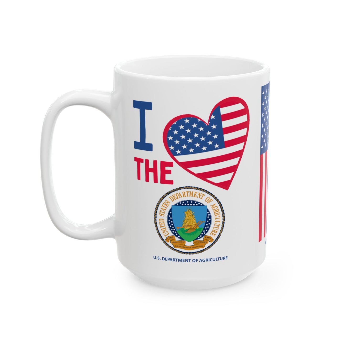 Agriculture - Cabinet - I Love -  Mug - 15 oz