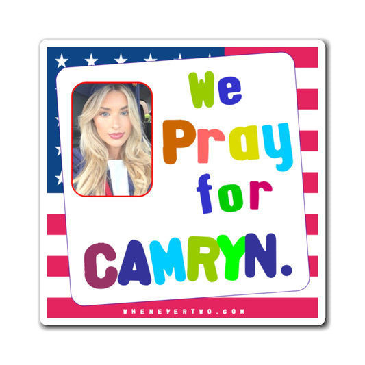 Camryn Kinsey - We The People - Noah's Rainbow Magnet - 3'' - [310]