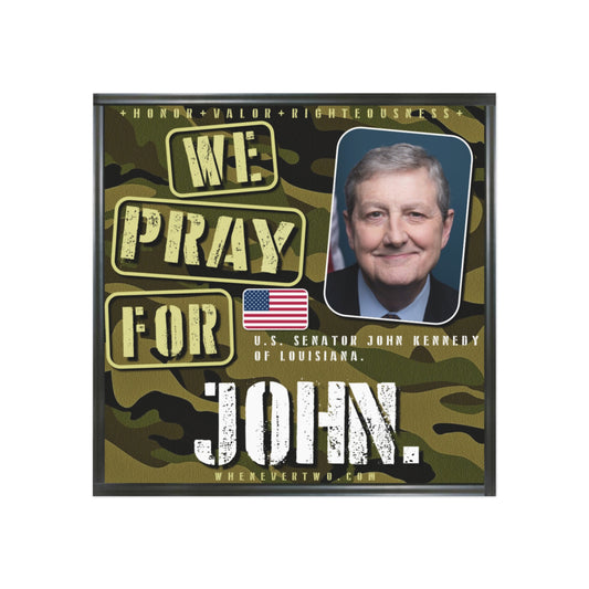 John Kennedy - Legislative Senator Louisiana - The Man Cave Magnet - 3'' - [239]