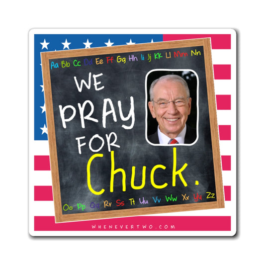 Chuck Grassley - Legislative Senator Iowa - The Blackboard Magnet - 3'' - [231]