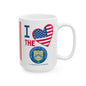 Treasury - Cabinet - I Love -  Mug - 15 oz