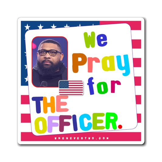 The Officer Tatum - We The People - Noah's Rainbow Magnet - 3'' - [202]