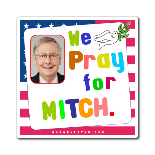 Mitch McConnell - Legislative Senator Kentucky - Noah's Rainbow Magnet - 3'' - [244]