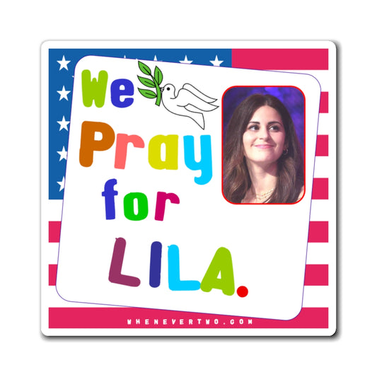 Lila Rose - We The People - Noah's Rainbow Magnet - 3'' - [197]