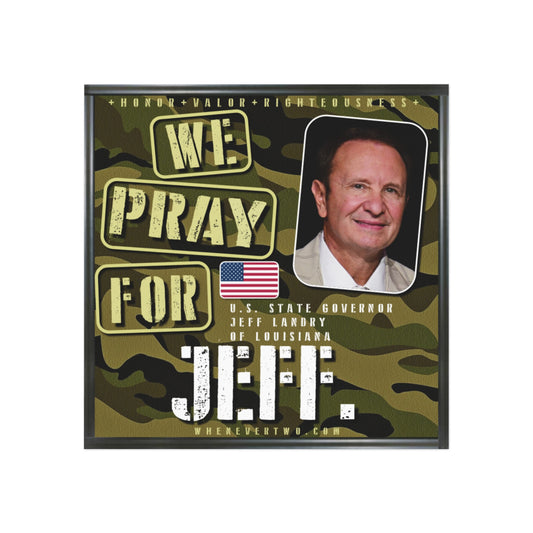 Jeff Landry - State Executive Governor Louisiana - The Man Cave Magnet - 3'' - [282]