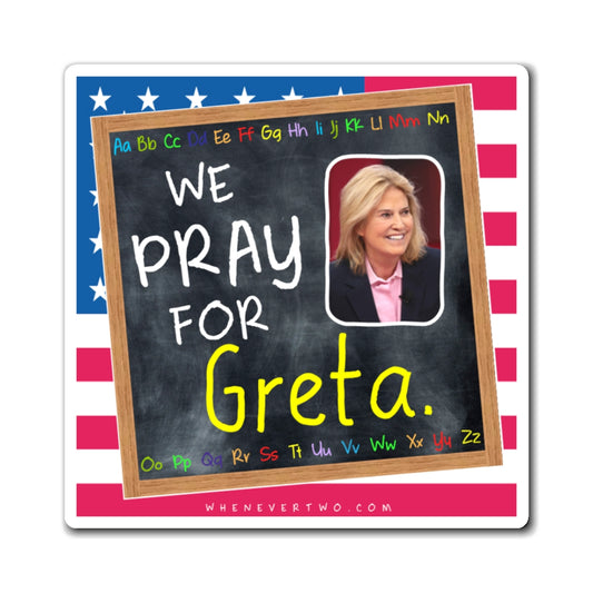 Greta Van Susteren - We The People - The Blackboard Magnet - 3'' - [41]