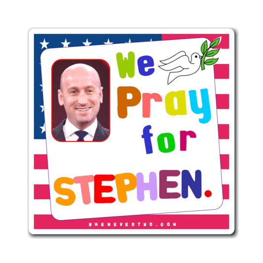 Stephen Miller - Executive White House Deputy Chief of Staff For Policy - Noah's Rainbow Magnet - 3'' - [26