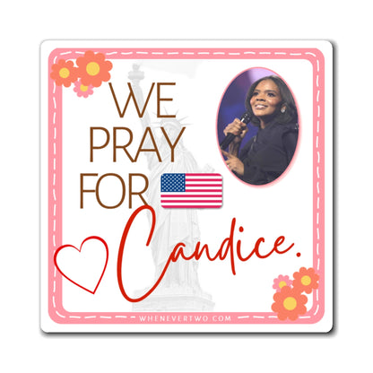 Candice Owens - We The People - The Girl Cave Magnet - 3'' - [16]