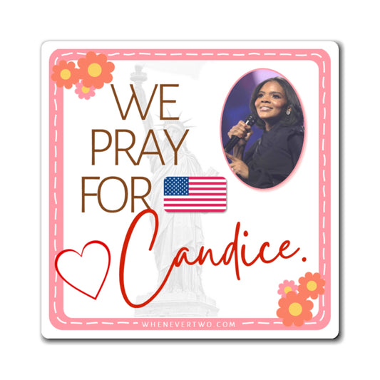 Candice Owens - We The People - The Girl Cave Magnet - 3'' - [16]