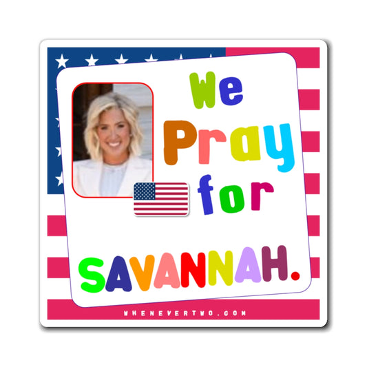 Savannah Chrisley - We The People - Noah's Rainbow Magnet - 3'' - [91]