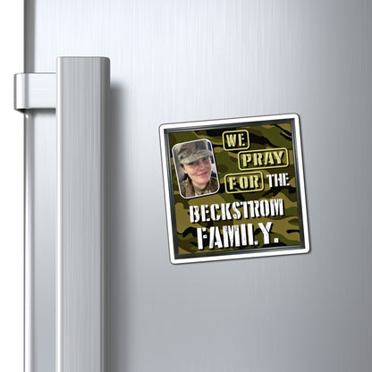 Sarah Beckstrom RIP - Families Of The Fallen - The Man Cave Magnet - 3''