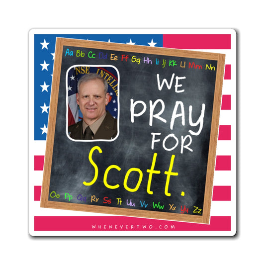 General Scott D. Berrier - Executive Cabinet DIA Director - The Blackboard Magnet - 3'' - [112]