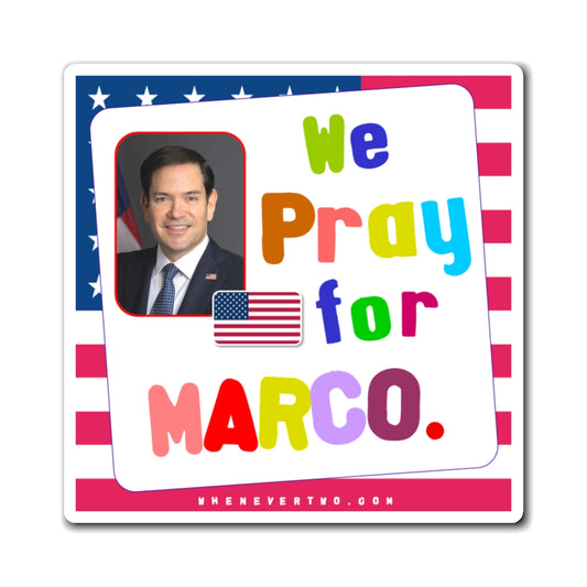 Marco Rubio - Executive Cabinet Secretary of State - Noah's Rainbow Magnet - 3'' - [116]