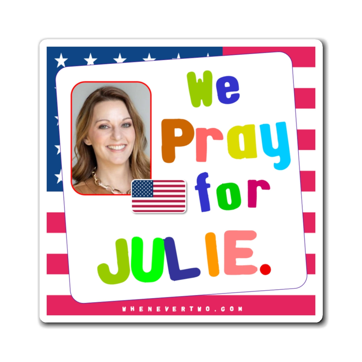 Julie Green - We The People - Noah's Rainbow Magnet - 3'' - [200]
