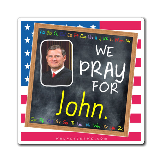 John G. Roberts, Jr. - Judiciary Supreme Court Chief Justice - The Blackboard Magnet - 3'' - [136]
