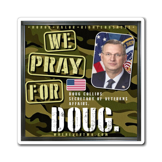 Doug Collins - Executive Cabinet Secretary of Veterans Affairs - The Man Cave Magnet - 3'' - [127]
