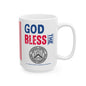 U.S. Federal Deposit Insurance Corporation - Major Agencies - God Bless -  Mug - 15 oz