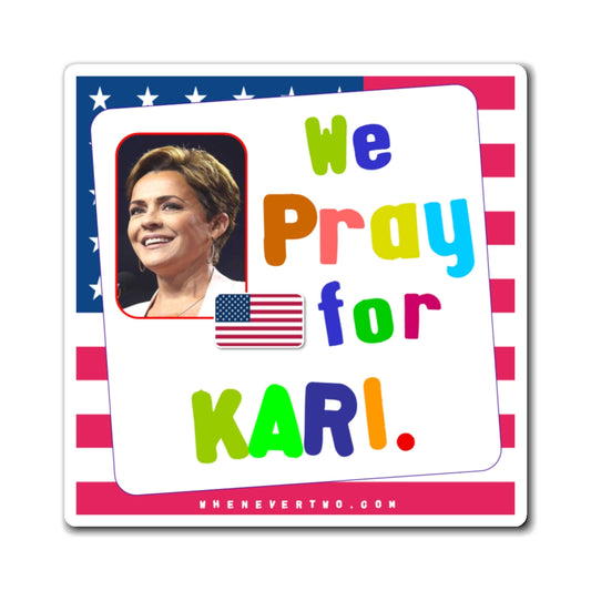 Kari Lake - We The People - Noah's Rainbow Magnet - 3'' - [167]