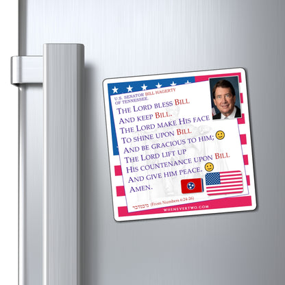 Bill Hagerty - Legislative Senator Tennessee - The Aaronic Blessing Magnet - 4'' - [232]