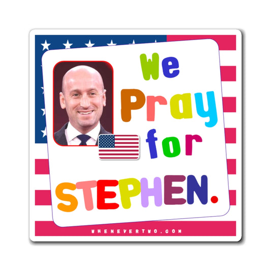 Stephen Miller - Executive White House Deputy Chief of Staff For Policy - Noah's Rainbow Magnet - 3'' - [269]