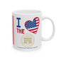 U.S. American Battle Monuments Commission - Major Agencies - I Love -  Mug - 11 oz