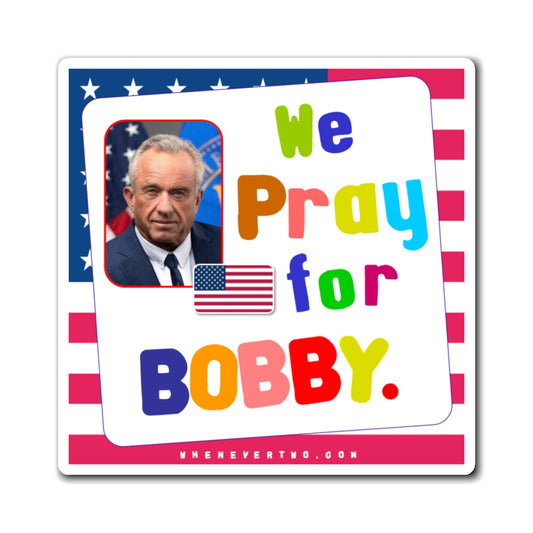 Robert F. Kennedy - Executive Cabinet Secretary of Health and Human Services - Noah's Rainbow Magnet - 3'' - [114]
