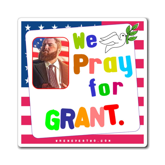 Grant Godwin - We The People - Noah's Rainbow Magnet - 3'' - [157]