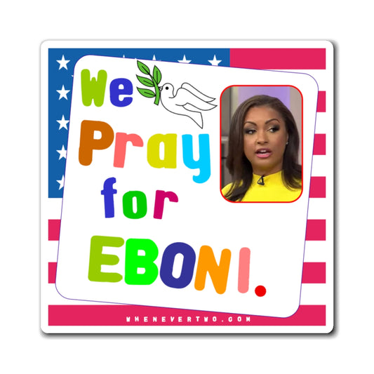 Eboni K. Williams - We The People - Noah's Rainbow Magnet - 3'' - [35]