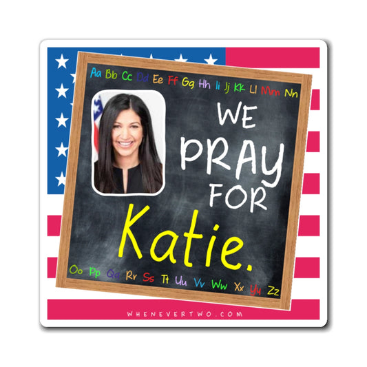 Katie Miller - Executive White House Doge Spokeswoman - The Blackboard Magnet - 3'' - [270]