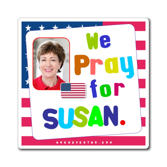 Susan Collins - Legislative Senator Maine - Noah's Rainbow Magnet - 3'' - [220]