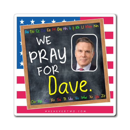 Dave McCormick - Legislative Senator Pennsylvania - The Blackboard Magnet - 3'' - [245]