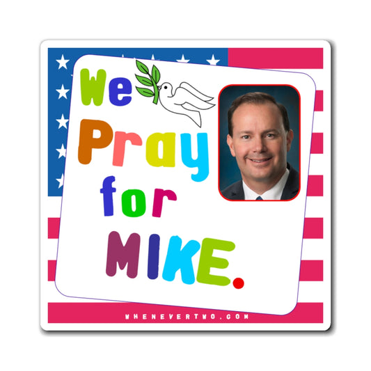 Mike Lee - Legislative Senator Utah - Noah's Rainbow Magnet - 3'' - [241]