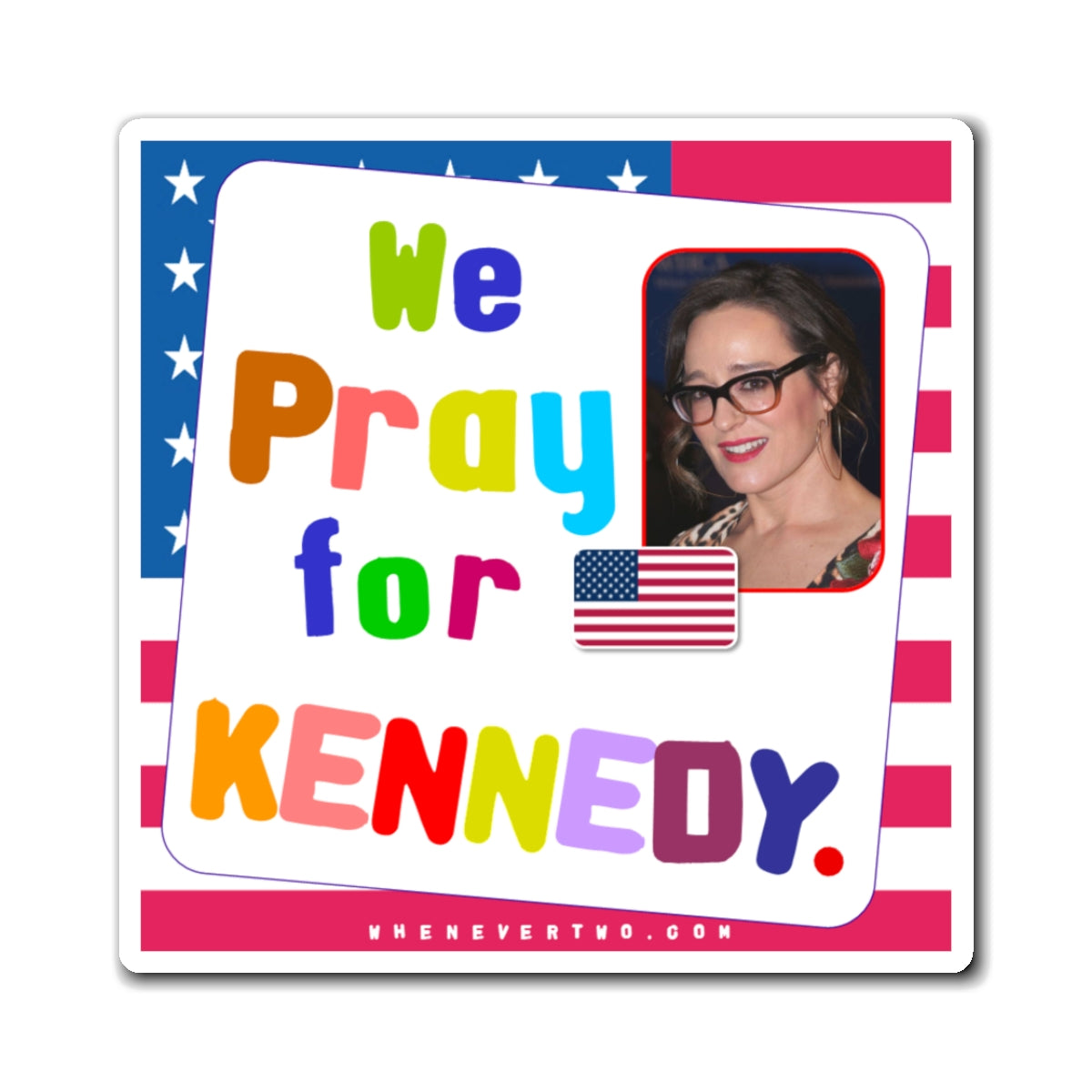 Lisa Kennedy Montgomery - We The People - Noah's Rainbow Magnet - 3'' - [5]
