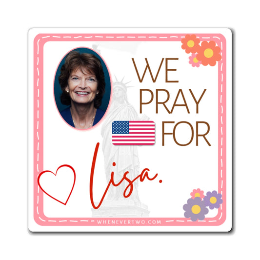 Lisa Murkowski - Legislative Senator Alaska - The Girl Cave Magnet - 3'' - [250]