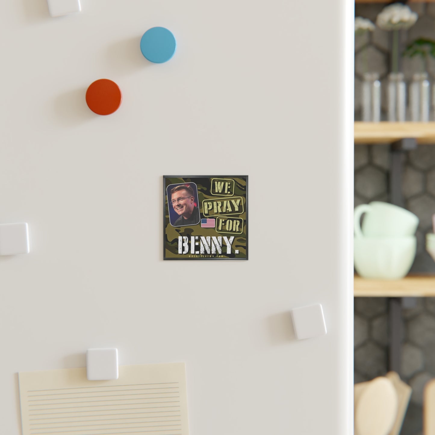 Benny Johnson - We The People - The Man Cave Magnet - 3'' - [155]