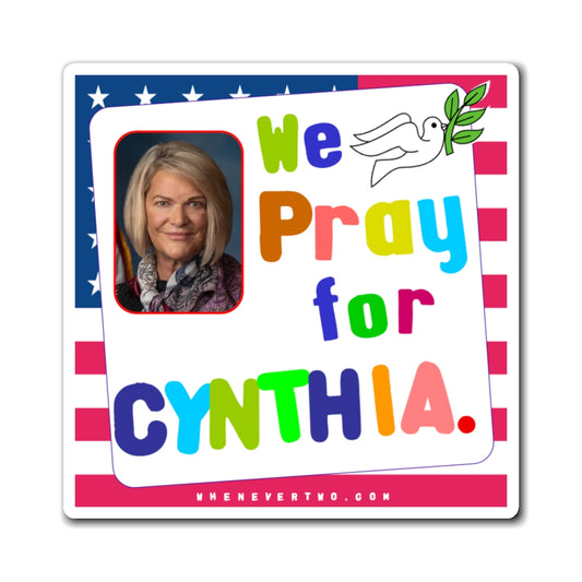 Cynthia Lummis - Legislative Senator Wyoming - Noah's Rainbow Magnet - 3'' - [242]