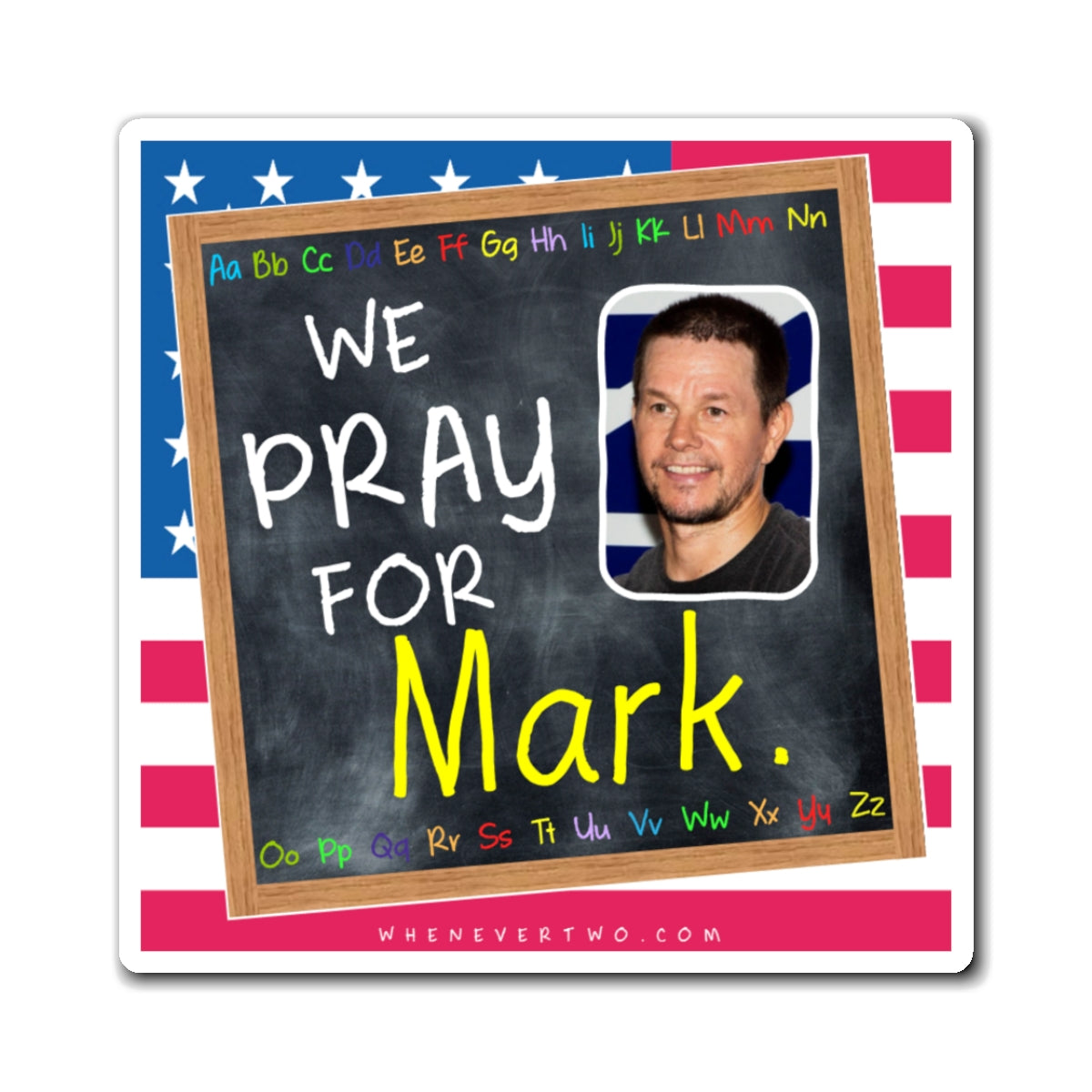 Mark Wahlberg - We The People - The Blackboard Magnet - 3'' - [71]