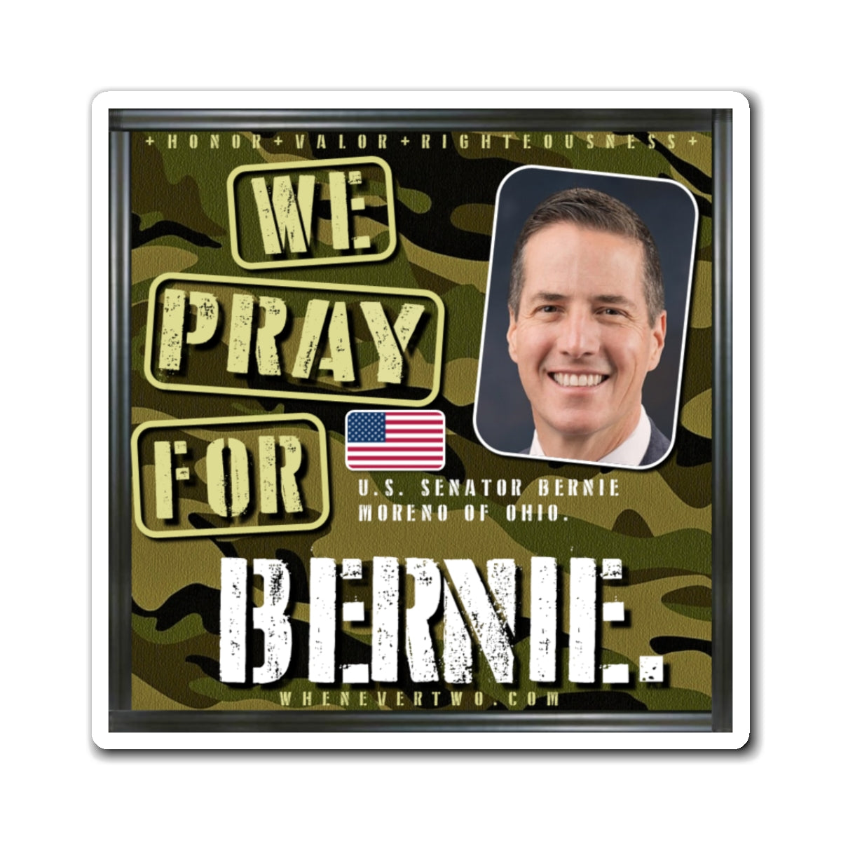 Bernie Moreno - Legislative Senator Ohio - The Man Cave Magnet - 3'' - [248]