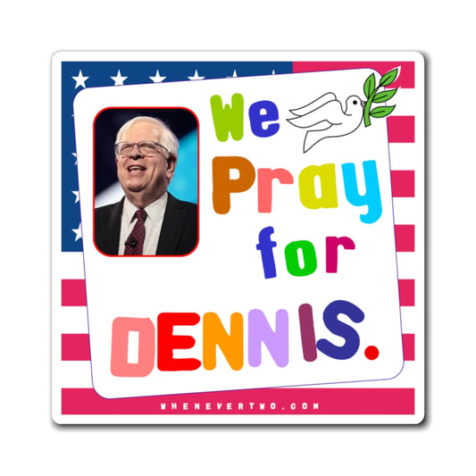 Dennis Prager - We The People - Noah's Rainbow Magnet - 3'' - [28]