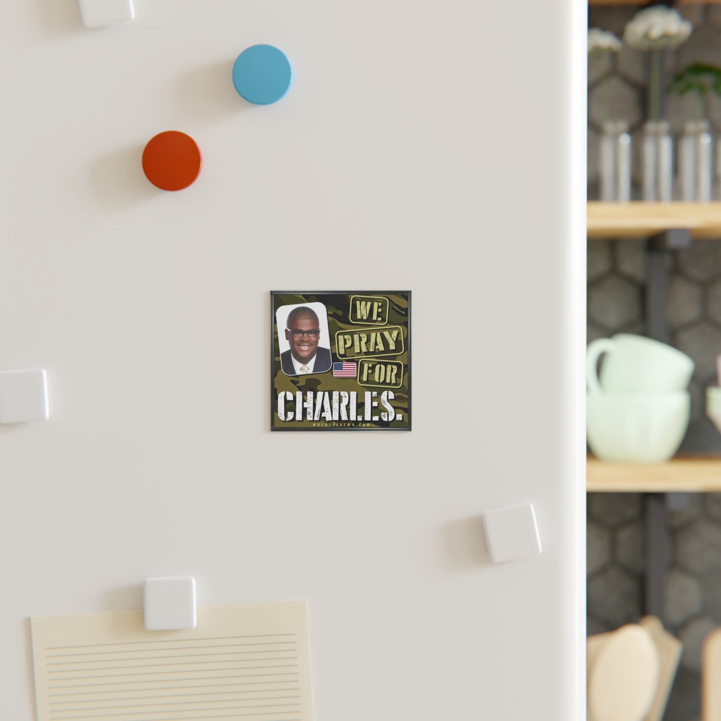 Charles V Payne - We The People - The Man Cave Magnet - 3'' - [18]