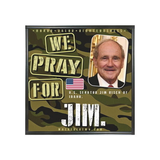 Jim Risch - Legislative Senator Idaho - The Man Cave Magnet - 3'' - [253]