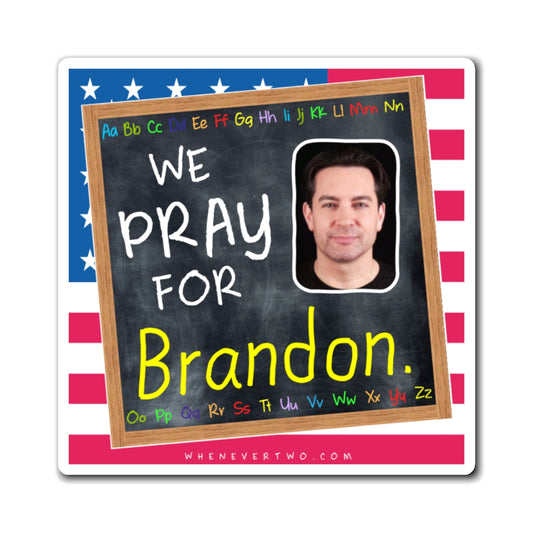 Brandon Straka - We The People - The Blackboard Magnet - 3'' - [326]