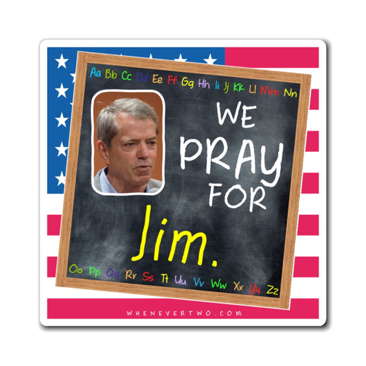 Jim Pillen - State Executive Governor Nebraska - The Blackboard Magnet - 3'' - [286]